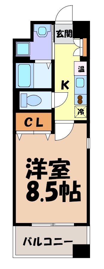 S-FORT浄心 間取り図