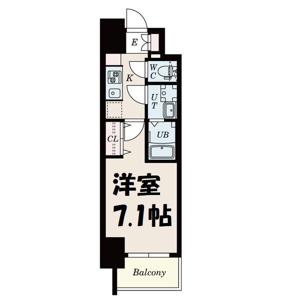 S-RESIDENCE浄心 間取り図