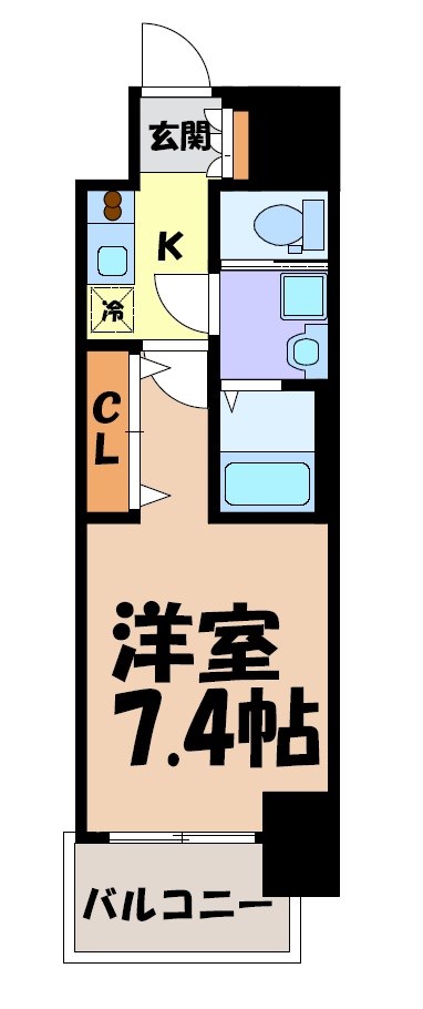 S-RESIDENCE名駅南 間取り図