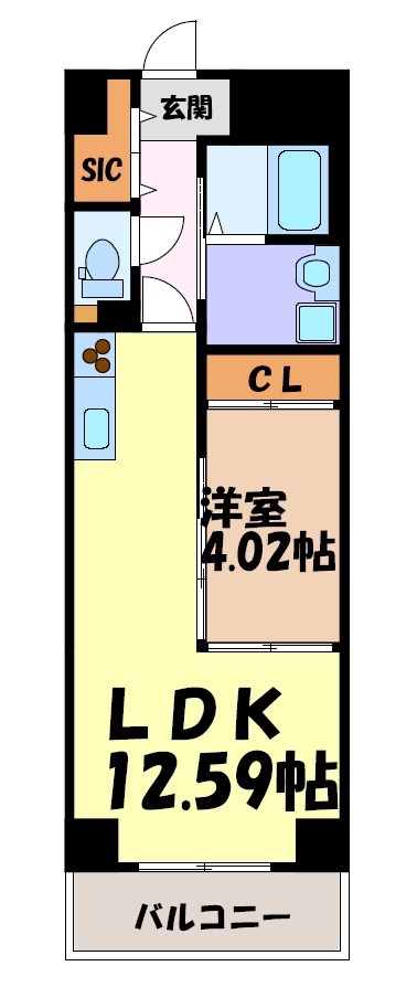 Primal千種stelo 間取り図