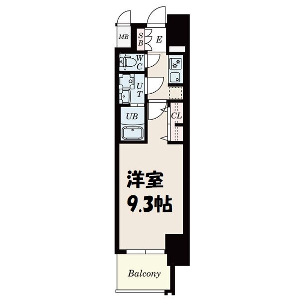 S-RESIDENCE鶴舞Ⅱ 間取り図