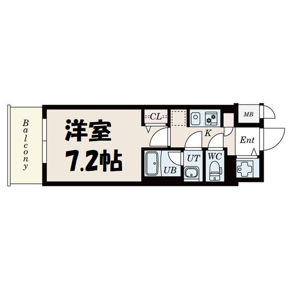 エス・キュート丸の内 間取り図