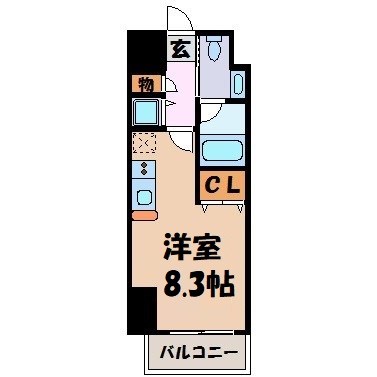 リヴシティ栄 間取り図