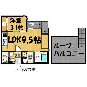 Grandtic Cuore 間取り図