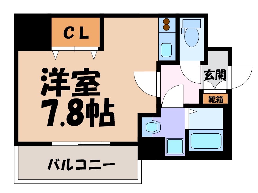 プレサンス鶴舞パークグラッド 間取り図