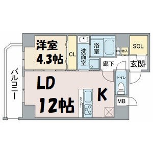 GRAN PARK COURT 間取り図