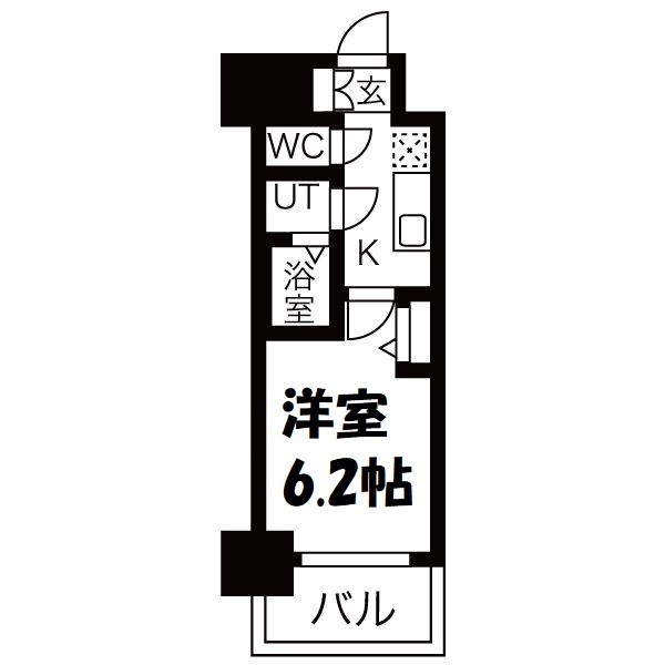 メイクスWアート今池Ⅲ 間取り図