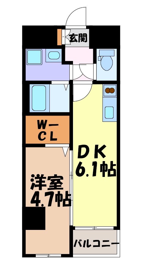 VERITAS　SHIRAKANE 間取り