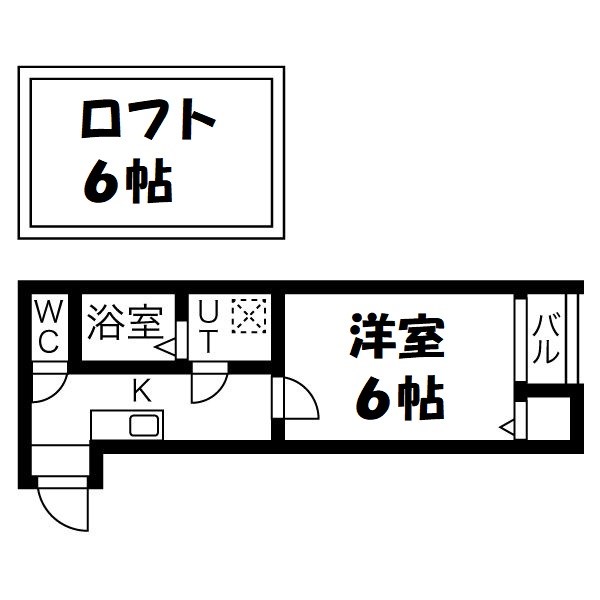 LOFT5志賀本通 間取り図
