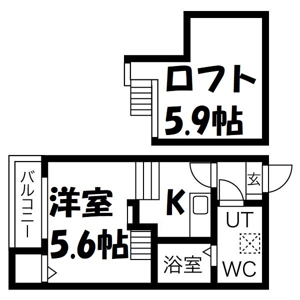 Oak Tree Maison志賀 間取り