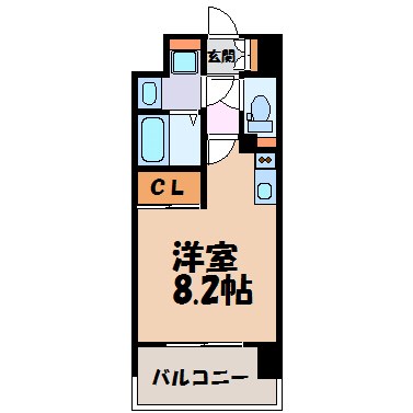 ルーエ今池 間取り図