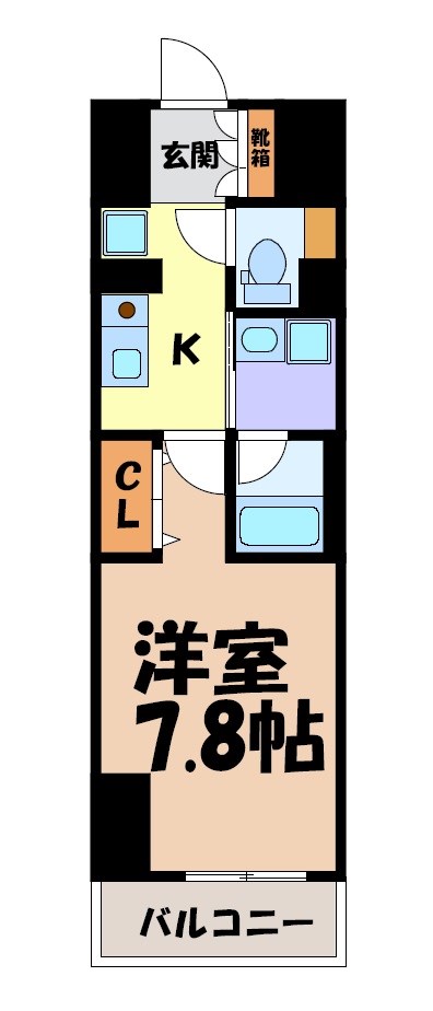 パークアクシス新栄 間取り