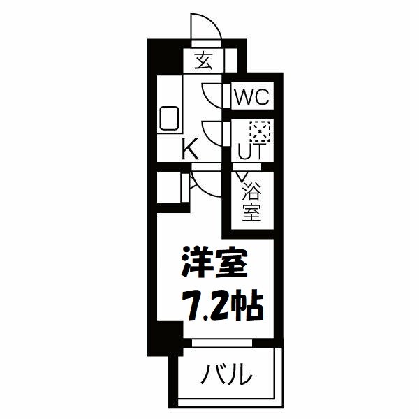 Brick Kamejima 間取り図