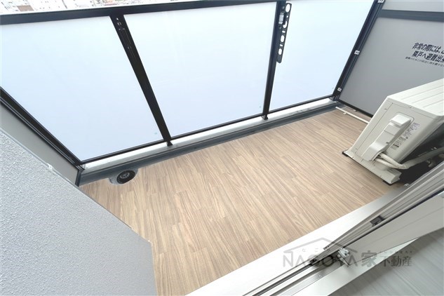 ディアレイシャス名古屋太閤通Ⅱ ベランダ