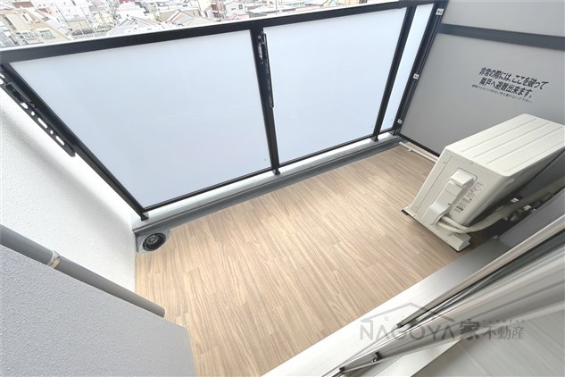 ディアレイシャス名古屋太閤通Ⅱ ベランダ