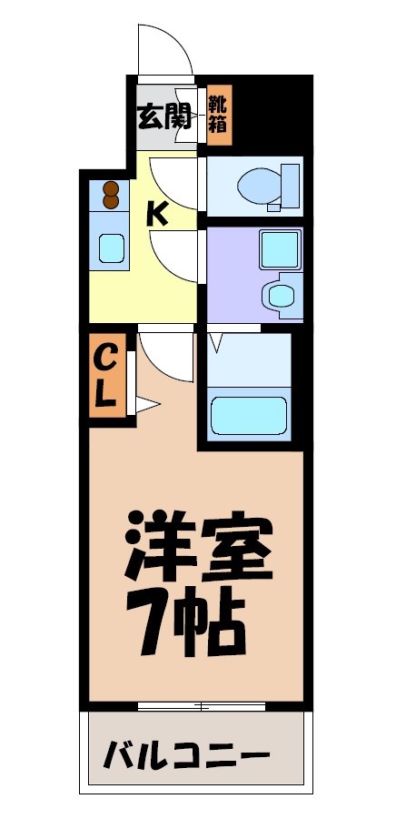 ファステート栄セントラル 間取り図