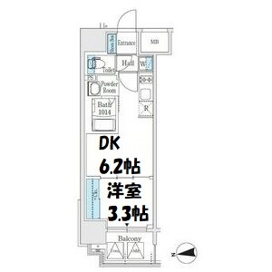 PONANT鶴舞公園 間取り