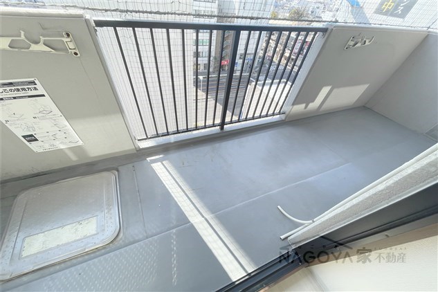 マンション森 ベランダ