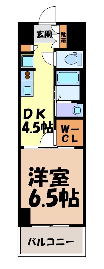 エステムコート名古屋グランツ 間取り図