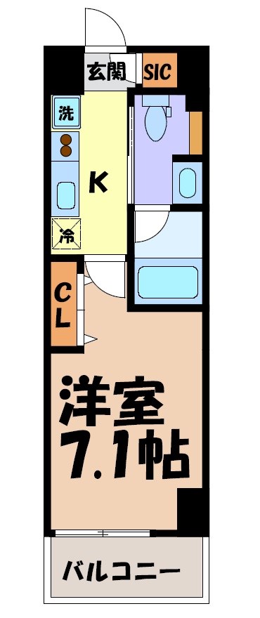 ルネフラッツ名駅南 間取り