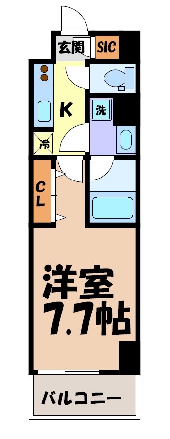 ルネフラッツ名駅南 間取り