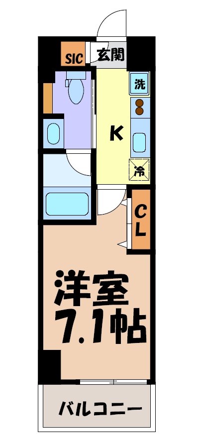 ヴェルデシア名駅南 間取り
