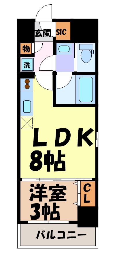 ヴェルデシア名駅南 間取り