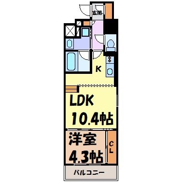 ドゥーエ千種 間取り図