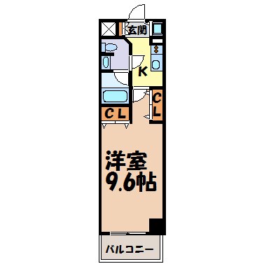 プライムアーバン泉 間取り図