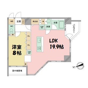 さくらＨｉｌｌｓリバーサイドＷＥＳＴ 間取り図