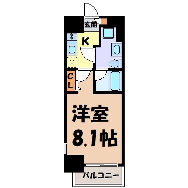 ＡＳレジデンス上前津 間取り