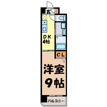 エクセルシオール栄 間取り図