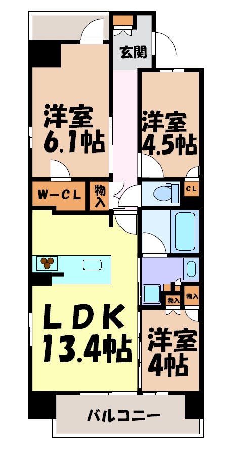 GRANPASEO丸の内 間取り図