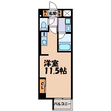 グラヴィス鶴舞 間取り図