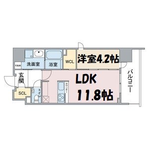 URBAN-HEAL　HISAYAODORI　PARK 間取り図