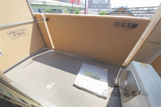 ライジングコート名古屋駅南 ベランダ