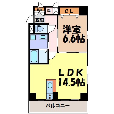 サン東山公園ウエスト 間取り図