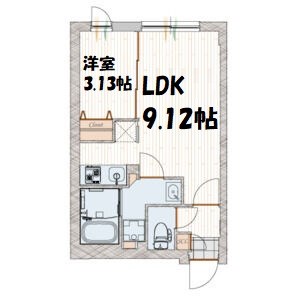 quador名古屋城駅 間取り図
