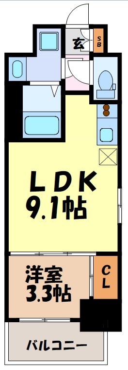 CREST　TAPP大曽根Ⅱ 間取り図