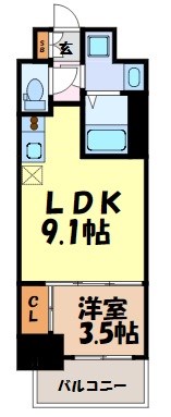 CREST　TAPP大曽根Ⅱ 間取り図