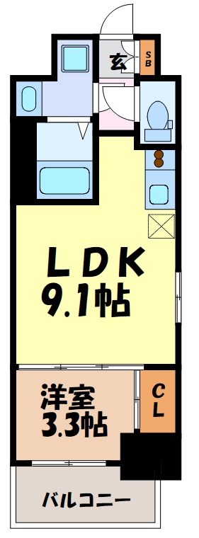 CREST　TAPP大曽根Ⅱ 間取り図