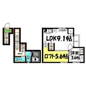 PENTAHILLS滝川町 間取り図