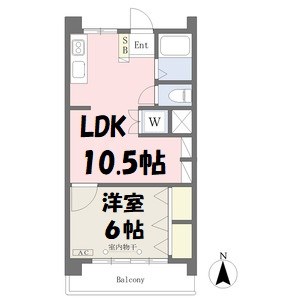 川奈ハイツ 間取り図