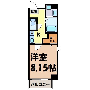 シャルマン新栄 間取り図