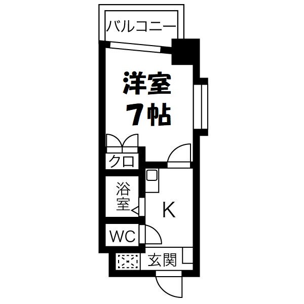 シティライフ名駅 間取り図