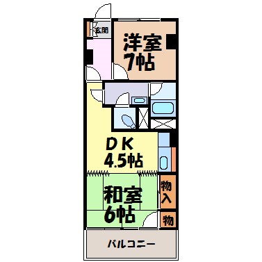 第２グリーンパンション 間取り図