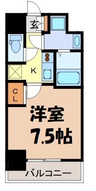 エスリード新栄テセラ 間取り図