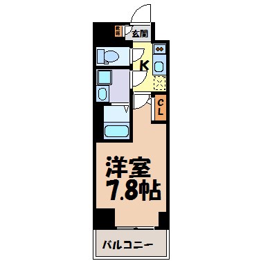 エスリード新栄デュオ 間取り図