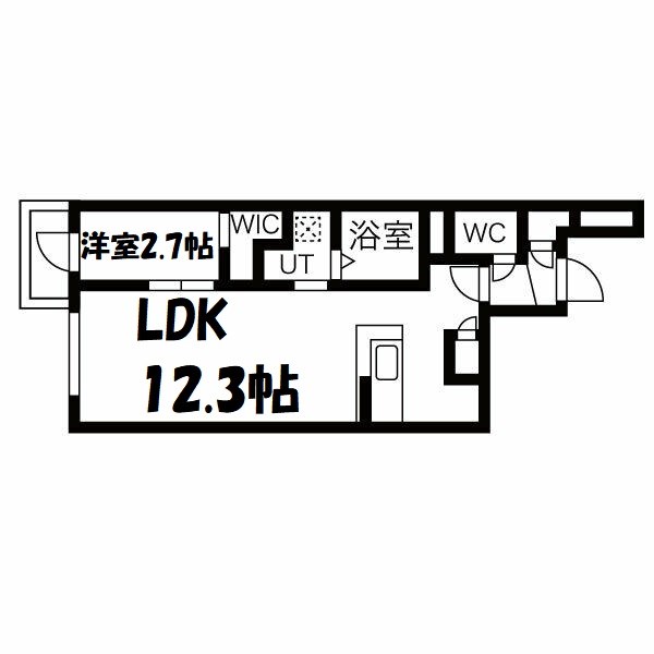Lives Residence東桜 間取り図