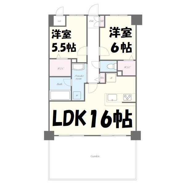 リアレクト白壁 間取り図